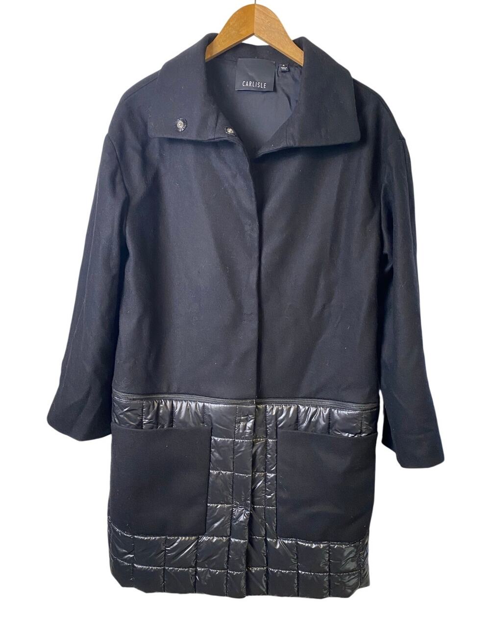 Carlisle Wool Blend Removable Puffer Bottom 2-In-1 Coat Women's Size 4